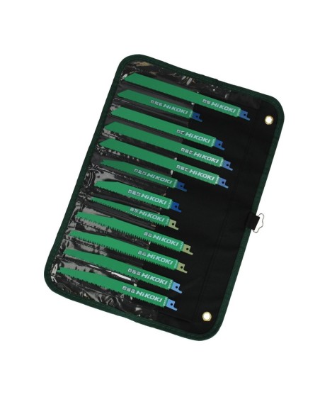 Set mit 12 Säbelsägeblättern HIKOKI