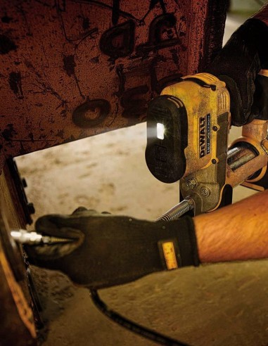 Engrasadora DeWALT DCGG571P1K (1 x 5,0 Ah + DCB1104 + Maletín