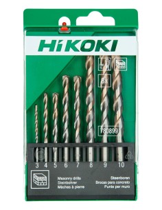 Set di punte per muratura HiKOKI 780899 (8 pezzi) 2