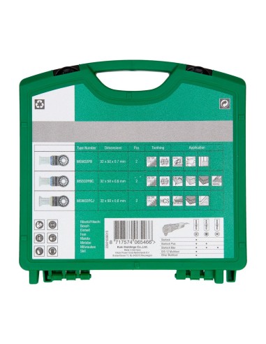 Jeu de lames STARLOCK pour outil multifonction HiKOKI 782794 (6
