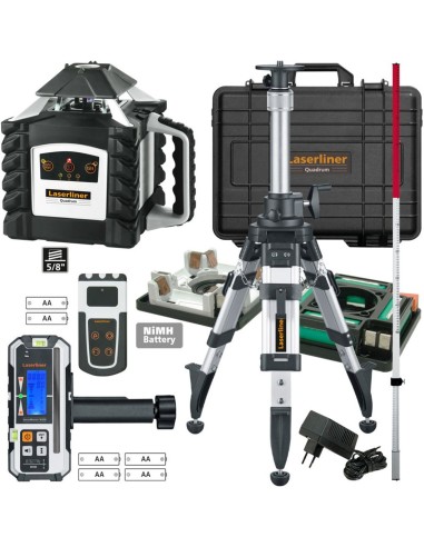 Rotationslaser LASERLINER 053.00.09-1 - Quadrum M350 S Set 1