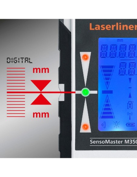 Laser rotatif LASERLINER 053.00.09-1 - Quadrum M350 S Set 1