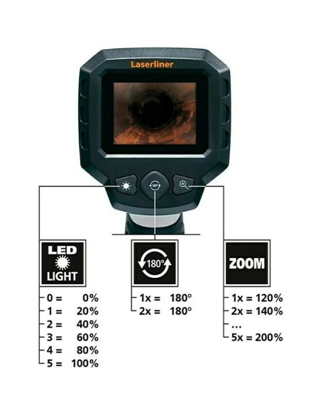 LASERLINER VideoScope One Inspection Camera 082.252A