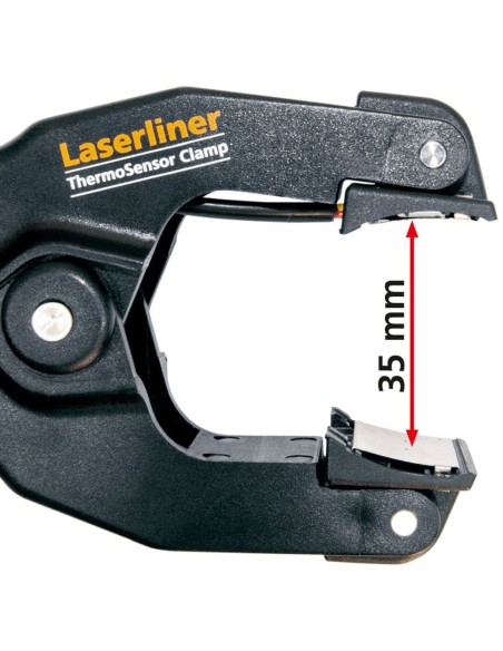 LASERLINER Kontakt-Temperaturmessgerät ThermoMaster Plus Set