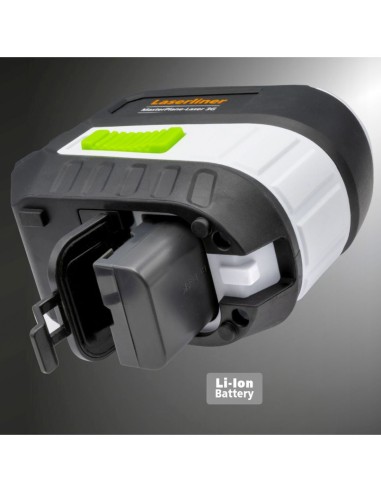 Láser tridimensional verde LASERLINER MasterPlane-Laser 3G Plus