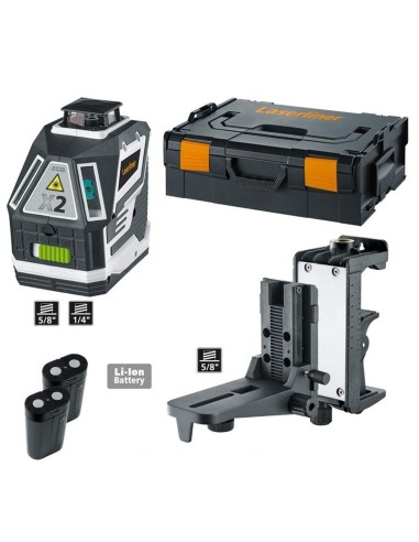 LASERLINER grüner Kreuzlinienlaser X2-Laser Pro 031.550L