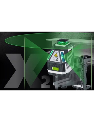 Laser verde a linee incrociate LASERLINER X2-Laser Pro 031.550L