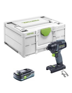 Atornillador de Impacto FESTOOL TID 18-Basic (1 x 4,0 Ah +