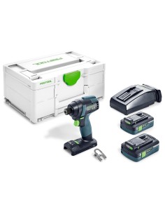 Atornillador de Impacto FESTOOL TID 18-Basic (Cuerpo solo + 2