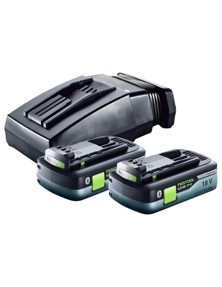 Atornillador de Impacto FESTOOL TID 18-Basic (2 x 4,0 Ah + TCL6