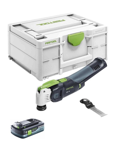 Utensile Multifunzione FESTOOL VECTURO OSC 18 E-Basic (1 x 4,0