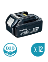 Pack de 12 Baterías Makita BL1850B 18V 5.0Ah | TodoTaladros