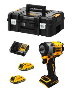 Impact Wrench DeWALT DCF923D2T (2 x 2,0 Ah + DCB1104 + TSTAK II)