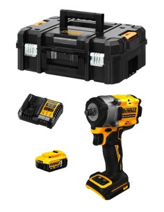 Llave de Impacto DeWALT DCF923P1T (1 x 5,0 Ah + DCB1104 + TSTAK II)