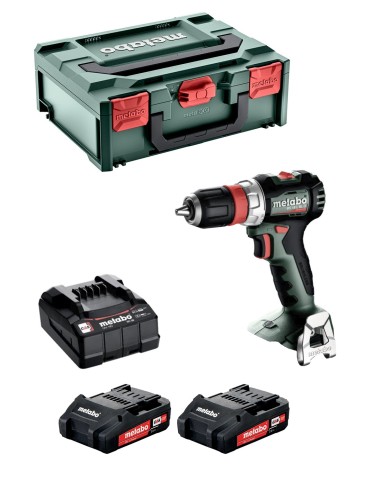 Taladro atornillador METABO BS 18 L BL Q (2 x 2,0 Ah + SC 36 + MetaBOX 145)