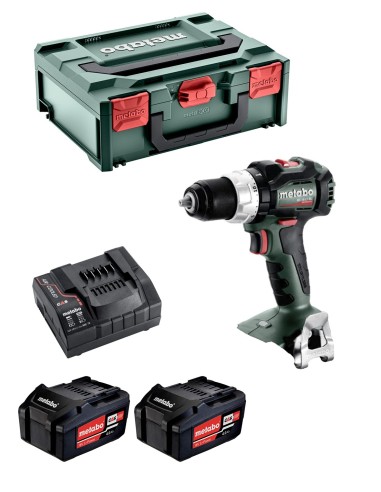 Perceuse-Visseuse METABO BS 18 LT BL (2 x 4,0 Ah + ASC 72 + MetaBOX 145)