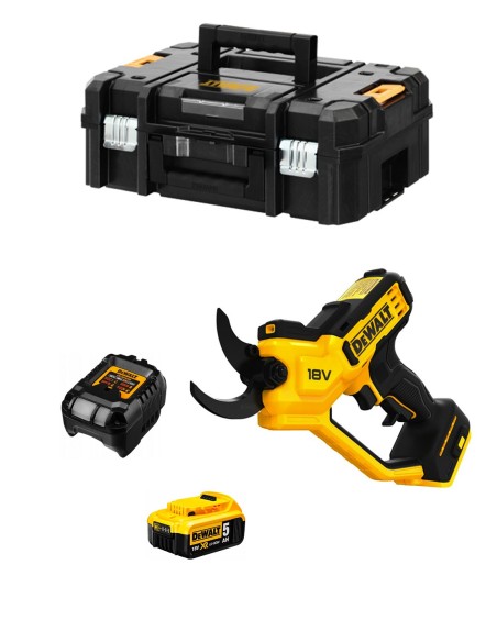 Astschere DeWALT DCMPP568P1T (1 x 5,0 Ah + DCB1102 + TSTAK II)