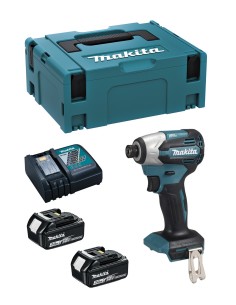 Impact Driver MAKITA DTD158RFJ (2 x 3,0 Ah + DC18RC + MAKPAC 3)