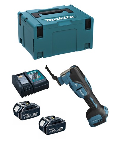 Multi Tool MAKITA DTM53RTJ (2 x 5,0 Ah + DC18RC + MAKPAC 3)