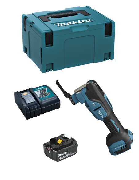 Multi Tool MAKITA DTM53RXJ1 (1 x 6,0 Ah + DC18RC + MAKPAC 3)