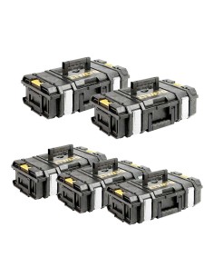 DeWALT Pack 5 Cajas de herramientas DS150