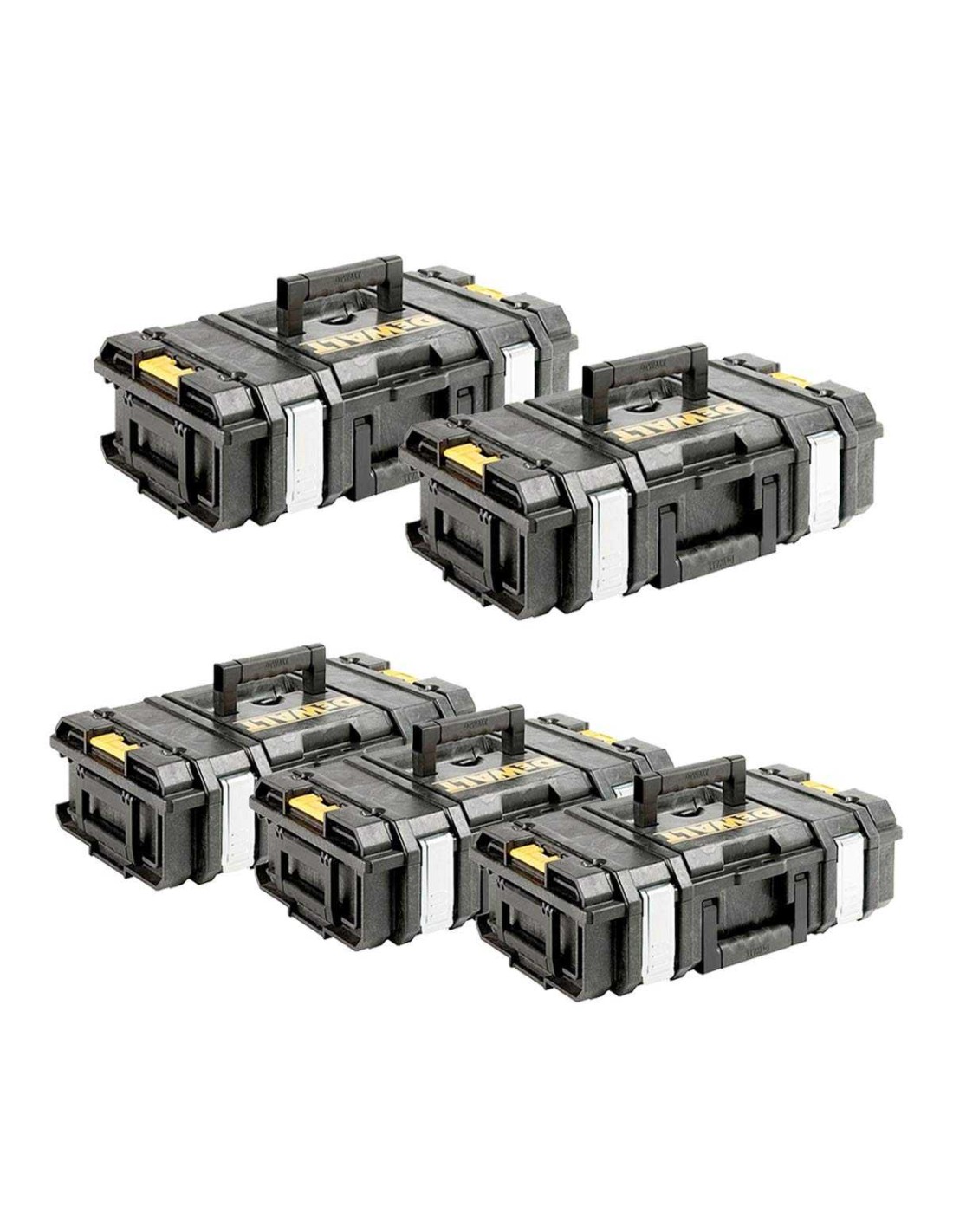 Pack de 5 Maletines DeWALT DS150 (1-70-321)