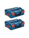 BOSCH Pack 2 Cajas apilables L-Boxx 136