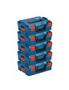 BOSCH Pack 5 Cajas apilables L-Boxx 136